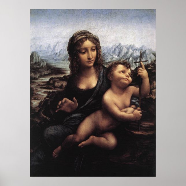 Marionna de Guarnwinder, Leonardo Da Vinci Poster (Framsidan)