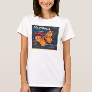 Mariposa äpplen t shirt