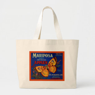 Mariposa Apples Jumbo Tygkasse
