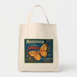 Mariposa Apples Låda-etikett Tygkasse
