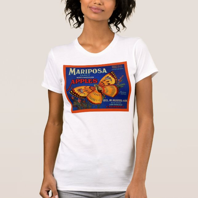 Mariposa Apples Tee (Framsida)