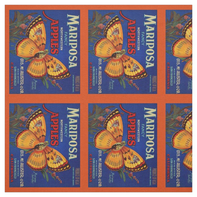 Mariposa Apples Tyg (Provkarta)