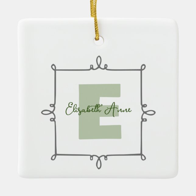 Mariposa Julgransprydnad Keramik (Framsida)