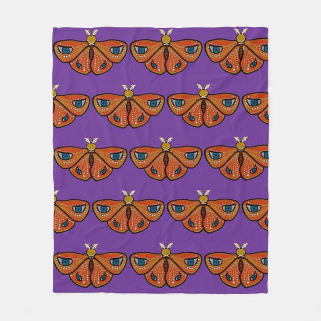 Mariposa Mística con Ojos Fleecefilt (Framsidan)