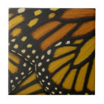 Mariposa Orange Yellow Monarch Butterfly Wing Kakelplatta<br><div class="desc">custom tile</div>