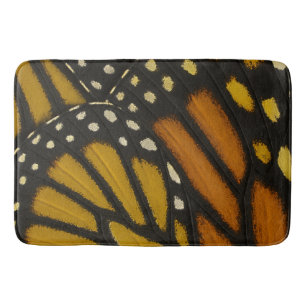 Mariposa Orange & Yellow Monark Fjäril Vinge Badrumsmatta