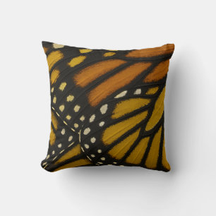 Mariposa Orange & Yellow Monark Fjäril Vinge Kudde