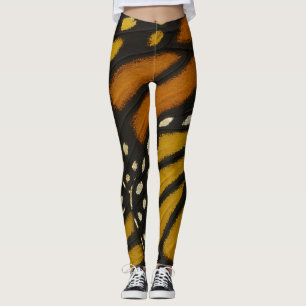 Mariposa Orange & Yellow Monark Fjäril Vinge Leggings