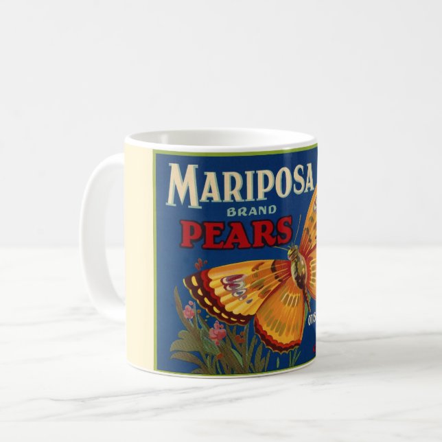 Mariposa Päron Mugg (Framsida vänster)