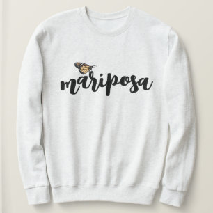 Mariposa Script Monark Fjäril Tröja