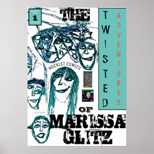 MARISSA GLITZ VÄNDA ÄVENTYR POSTER