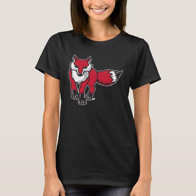 Marist College Red Foxes State Shape T Shirt (Framsida)