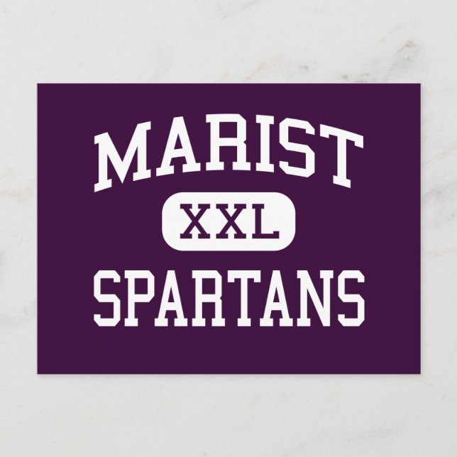 Marist - Spartans - High School - Eugene Oregon Vykort (Framsida)