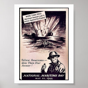 Maritim dag för medborgare poster