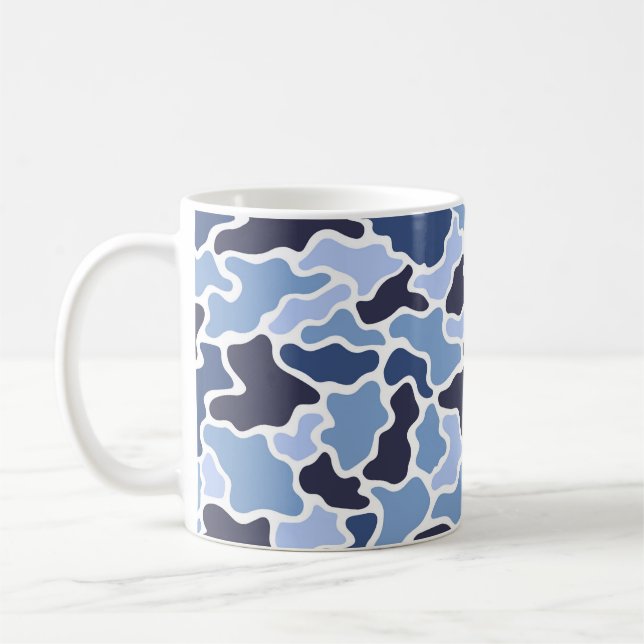 Maritim kamouflage kaffemugg (Vänster)