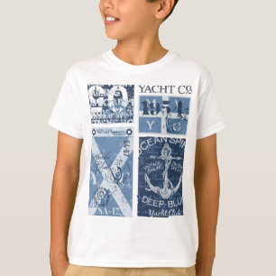 Maritime Anchor - Yacht Klubb Nautical Sailing T Shirt