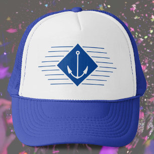 Maritime Stil med Anchor Motif Keps