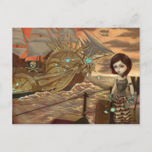 "Maritime Sunset" vykort