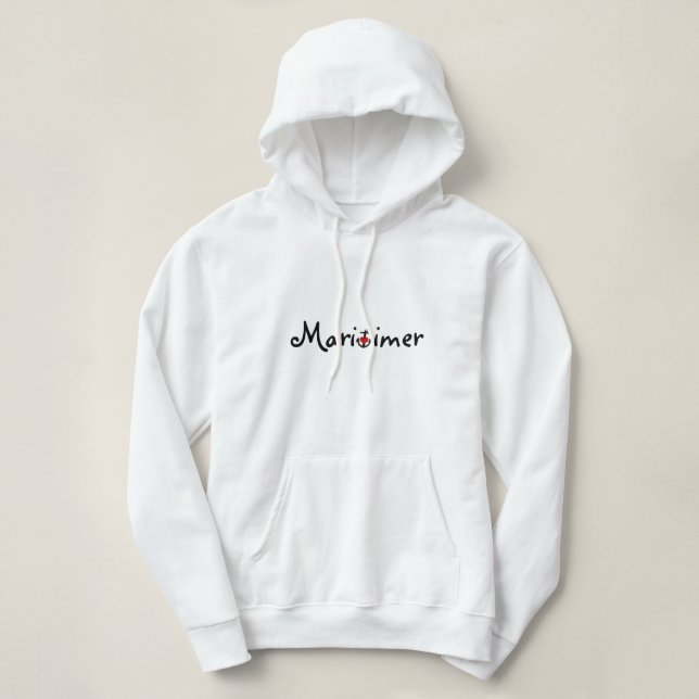 Maritimer Hoodie Nova Scotia Atlantic Province T Shirt (Design framsida)