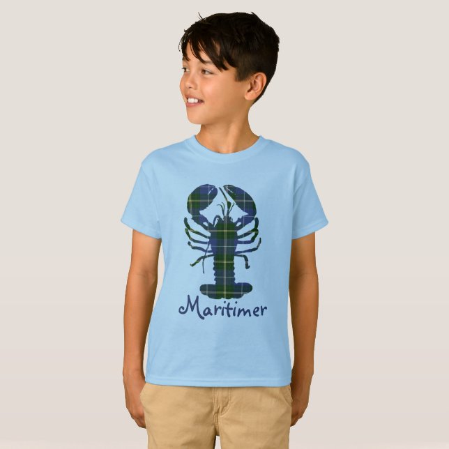 Maritimer shirt lobster Nova Scotia shirt T (Hel framsida)
