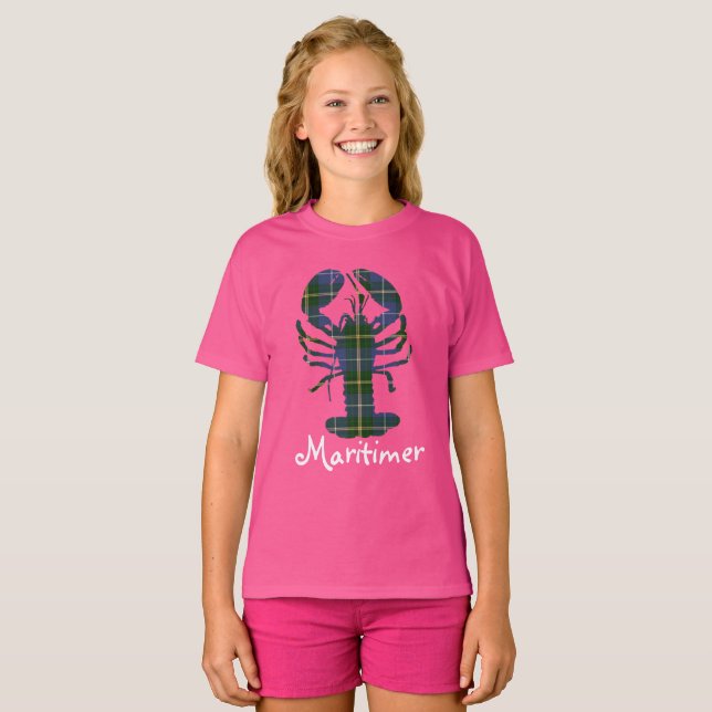 Maritimer shirt lobster Nova Scotia shirt T Shirt (Hel framsida)