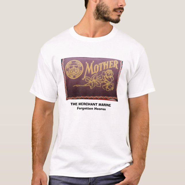 maritimt serva, DEN HANDELS- MARIN-      Forgen… T-shirt (Framsida)