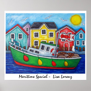 Maritimt speciellt tryck