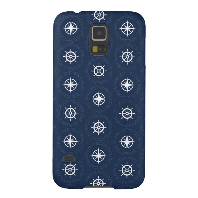 Maritimt verktygmönster Case-Mate samsung galaxy skal (Baksidan)