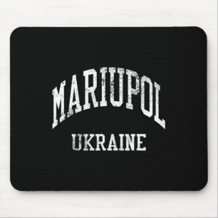 Mariupol Ukraina Retro 70-talet College Sports Sti Musmatta