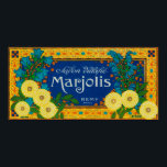 Marjolis Soap LabelParis, Frankrike Poster<br><div class="desc">Marjolis Soap Label - Paris, Frankrike skapades 1920. Bilden visar scener från Paris, Frankrike.</div>