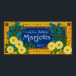 Marjolis Soap LabelParis, Frankrike Poster<br><div class="desc">Marjolis Soap Label - Paris,  Frankrike skapades 1920. Bilden visar scener från Paris,  Frankrike.</div>