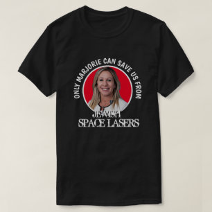 Marjorie Greene Space Lasers T Shirt