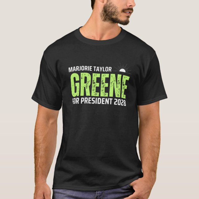 Marjorie Taylor Greene 2028 T-shirt President  (Framsida)