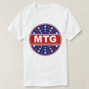 Marjorie Taylor Greene för president 2028 T Shirt