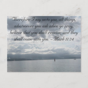 Mark 11:24 - Faith Vykort