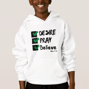 Mark 11:24 KJV Bible Scripture Boy's T Shirt