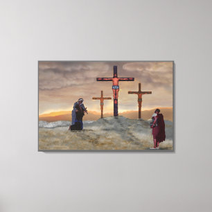 Mark 15:39 (vid kor) canvastryck