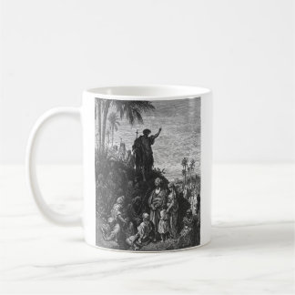  Mark 1A John the Baptist Preaches in the Wilderne Kaffemugg