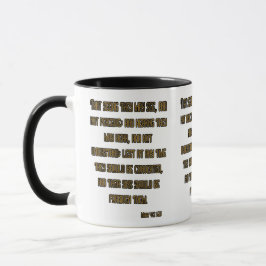 Mark 4:12 KJV Bible Scripture Two-Tone Mugg
