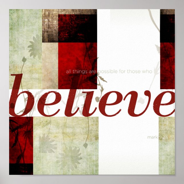 Mark 9:23 poster (Framsidan)