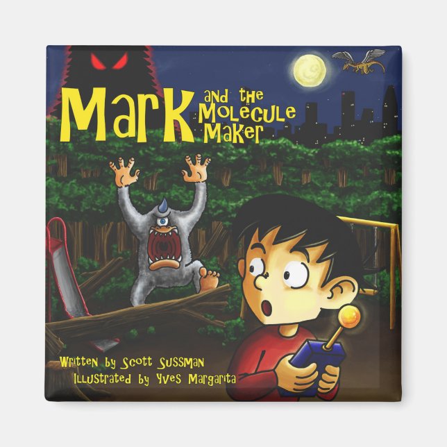 Mark and the Molecule Maker magnet (Framsidan)