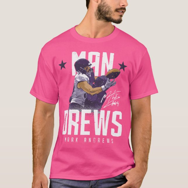 Mark Andrews Baltimore Mandrews T Shirt (Framsida)