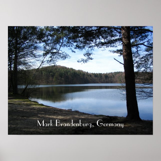 Mark Brandenburg, Tyskland Poster (Framsidan)