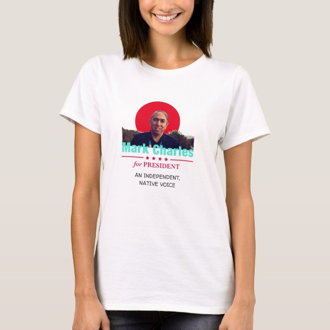 Mark Charles 2020 T Shirt (Framsida)