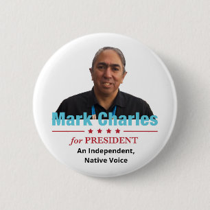 Mark Charles för president 2020 Knapp