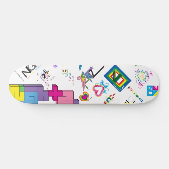 Märk [CMYK/RNBW] Skateboard (Horz)