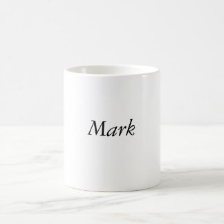 Mark Coffee Mugg
