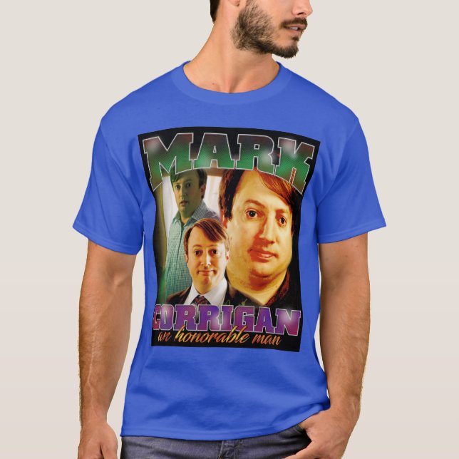 Mark Corrigan 90-tals Rap-familj T Shirt (Framsida)