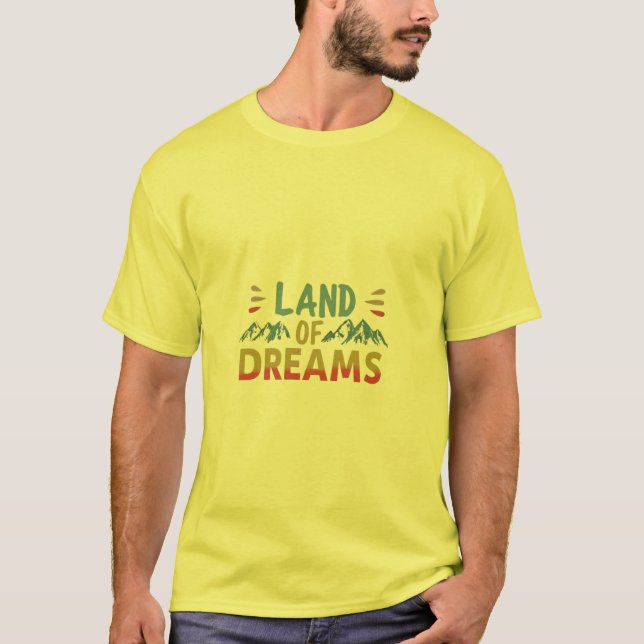 Mark Dream i skjortdesign. T Shirt (Framsida)