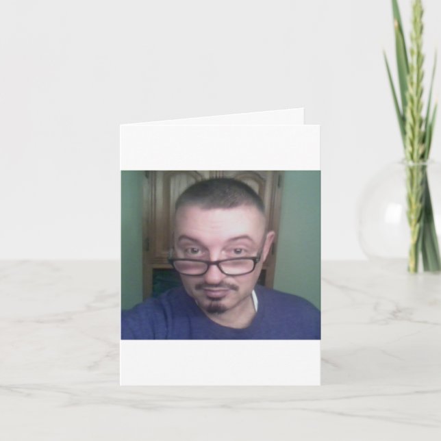 Mark Edward Westerfield age 63 card   Kort (Framsida)